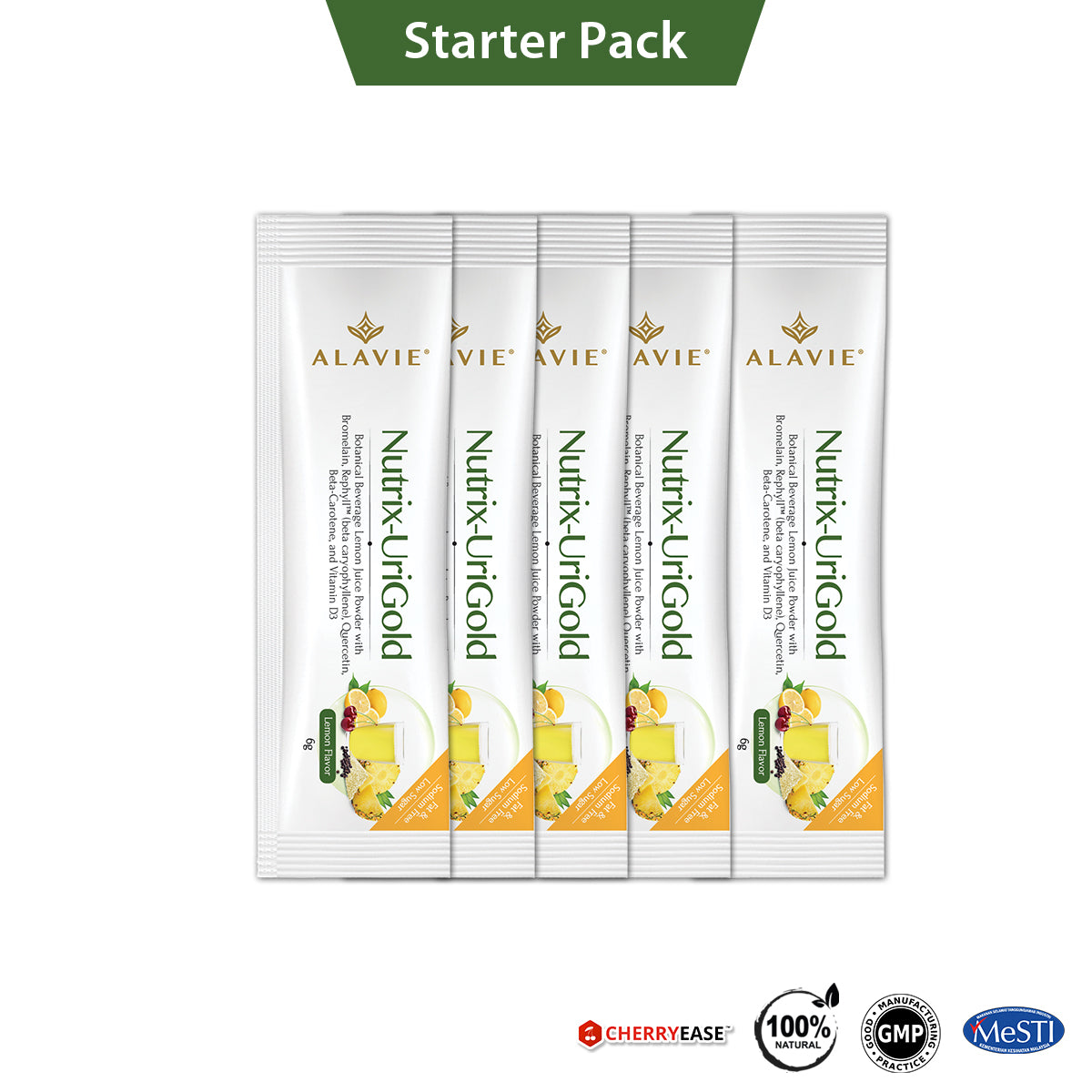 ALAVIE® Nutrix-UriGold Starter Pack 5s