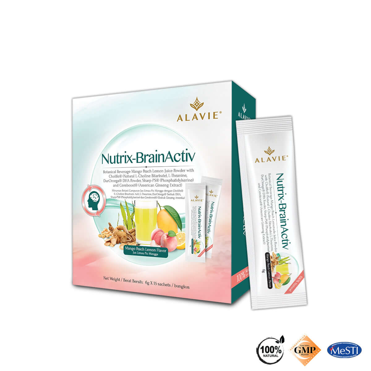 ALAVIE® Nutrix-BrainActiv - AlavieHealth.com