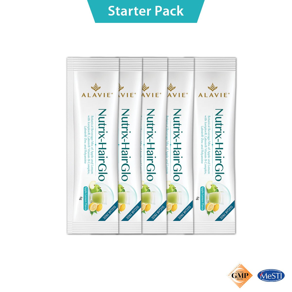 ALAVIE® Nutrix-HairGlo Starter Pack 5s - AlavieHealth.com