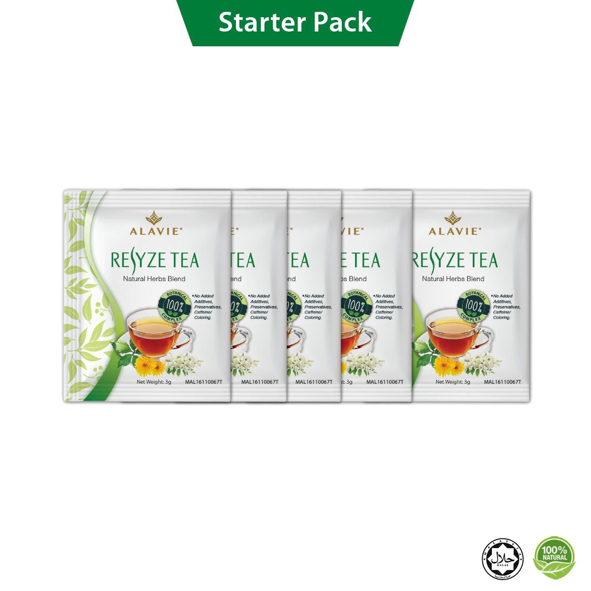 ALAVIE® Resyze Tea Starter Pack 5s - AlavieHealth.com